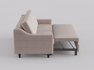 Lexicon Brixtyn Convertible Studio Sofa Bed, Navy