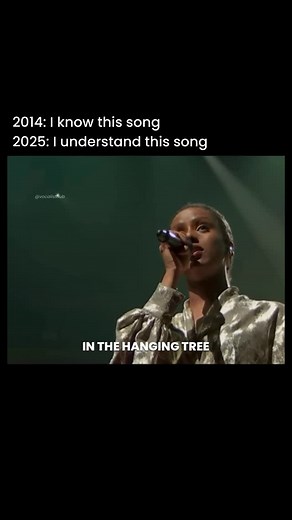 Vocalist Hub on Instagram: "Follow (us) @vocalisthub for more, “The Hanging Tree” is a haunting folk ballad from The Hunger Games: Mockingjay – Part 1 soundtrack, released in 2014. Performed by Jennifer Lawrence as her character Katniss Everdeen and written by Suzanne Collins and Jeremiah Fraites (of The Lumineers), the song features a sparse, traditional folk style built around minimal instrumentation, gentle strings, and echoing vocal layers that create a dark, atmospheric tone. Musically simp