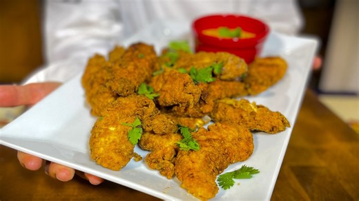Southern Fried Spicy Chicken Tenders | Cooking with Styles