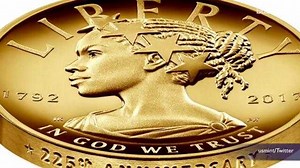 Lady Liberty portrayed as woman of color on new coin