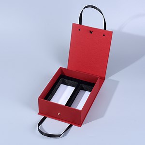 [Hot Item] Custom Rigid Hard Cardboard Packaging Suitcase Gift Box