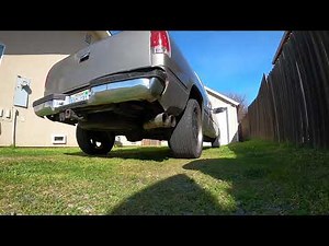 1997 obs silverado vortec 5.7 dynomax race bullet race muffler cold start