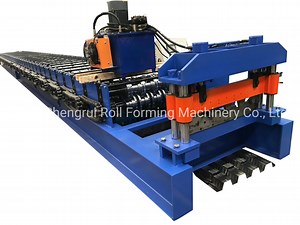 [Hot Item] Floor Decking Panel Roll Forming Machine with Cold Corrugated Sheet Steel