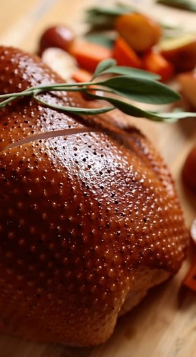 Dutch Oven Turkey Breast Ingredients 1 (5- to 6-lb.) bone-in, skin-on turkey breast, patted dry 2 Tbsp. olive oil 3 tsp. kosher salt, divided, plus more to taste 1 tsp. black pepper, divided, plus more to taste 1 3/4 lb. medium-size (2 oz. each) red potatoes, halved 4 medium (2 1/2 oz. each) carrots, peeled, halved lengthwise, and cut into 1-in. pieces (about 2 cups) 1 small (4 oz.) sweet onion, cut lengthwise into eighths 3/4 cup dry white wine 2 Tbsp. all-purpose flour 1 Tbsp. white wine vineg