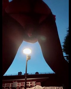 Sissy Intro and playing as street slut outside