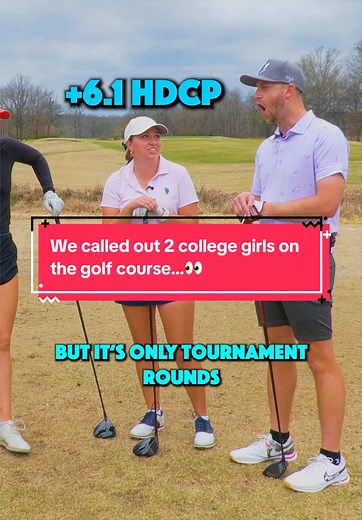 2 Average Joes vs. 2 College Golfers: Scramble Challenge!