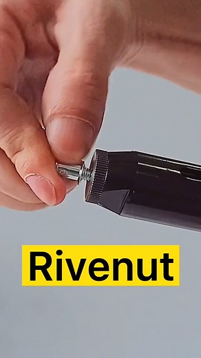 Rivenut with pneumatic rivenut tool#rivnut #riveting #rivenut #rievter #szent #rivettool405 | Siegfried Change