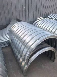 [Hot Item] Manufacturer Arch Drainage Culvert Metal Half Round Galvanized Corrugated Steel Culvert Pipe