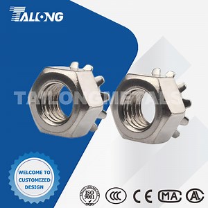 [Hot Item] Premium 304 316 Stainless Steel Hex K Lock Nut with Washer