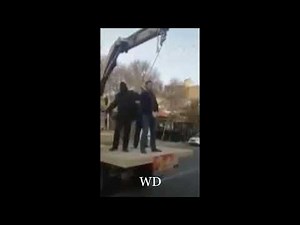 Iranian Hanging Execution Compilation! Stop These Inhumane Crane Hanging Executions! 8 EXECUTIONS!