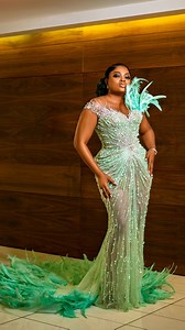 Grace!!! 💚💚💚💚💚💚 #funkyfunke #funkeakindele #funkeinspires | Funke Akindele