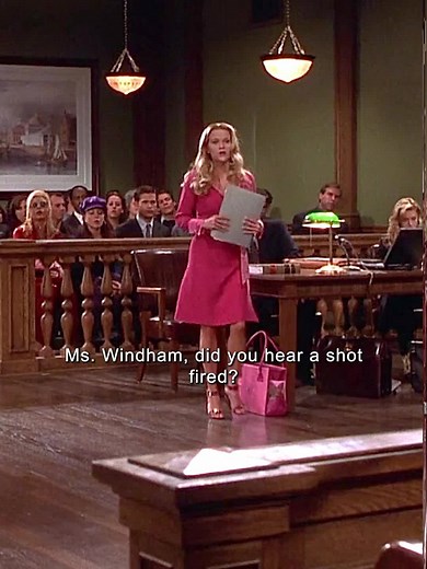 Legally Blonde court scene breakdown — key moments and lines