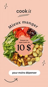 La solution futée pour bien manger. Nos recettes prêtes-à-cuisiner en 30 minutes, faites d’ingrédients frais, précoupés et portionnés, vous offrent une solution facile, abordable et délicieuse 🍽️🍁 | Fresh Prep FR