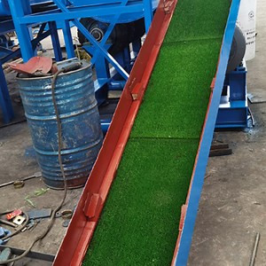 [Hot Item] Gold Rushing Carpet Approved Tail Sand High Recovery Gold Mining Sluice Box with Sticky Grass for Gold Mining Separation
