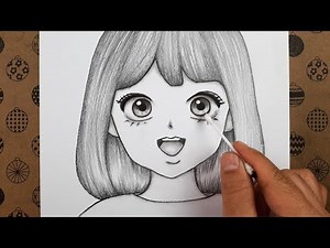 Adım Adım Kolay Anime Çizimi Karakalem Kolay Anime Nasıl Çizilir, Güzel Çizim Fikirleri