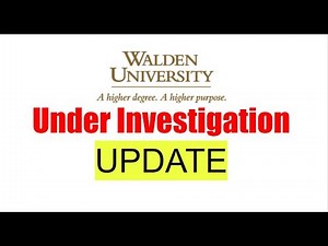 Walden University Under Investigation by DOE, DOJ, Dept of Veterans Update