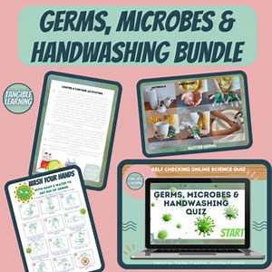 Germs, Microbes & Hand Washing Science Bundle