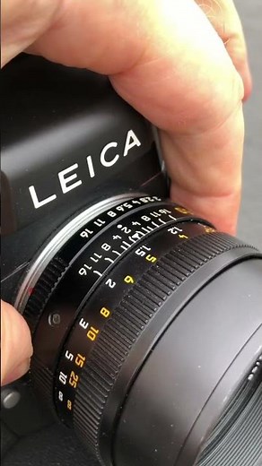 Leica R8 SLR Camera and a 50mm Summicron are unstoppable with some Ilford HP5 loaded in it.