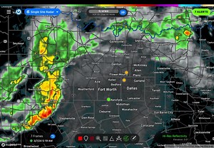 5:20am radar shows that only some sprinkles and light mist is over Denton County. Looks like we will have a break from showers and storms for the next couple of hours. Hopefully the morning commute will not be jammed up on I-35E from Denton into Dallas. Stay safe and be weather ready for possible severe storms later today. | Denton Scanner | Facebook
