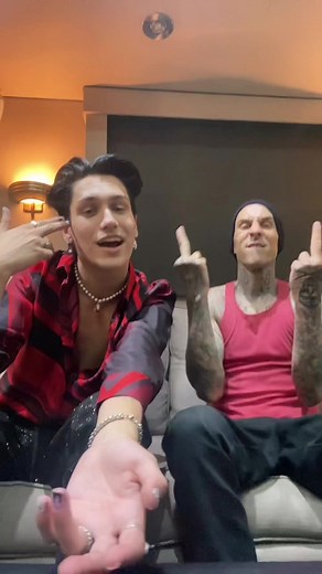 my new single #DontFreakOut with the boy travis barker, @ianndior , and @tysonritterofficial is out this friday. presave it now ! link in bio