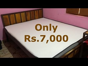 How to make metal cot at low price. A new try with metal and wood combination for great look.