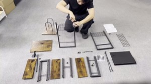 CD Storage Rack, 6-Tier DVD Organizer Shelf with Drawer & Adjustable Book Stoppers, Vinyl Record Holder &Multi-Purpose Media Organizer, Ideal for Living Room/Home Office,15.7x11.8x64.3Inch