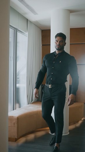 Sergi Constance on Instagram: "Dip on black excellence. Full outfit @fathersons_"