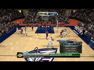 NBA 2K10 Association Mode - Nets vs Lakers