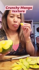 Crunchy Mango texture #fypシ #Crunchy #Mango #texture #reelsfypシ #reelsfbシ #reelsvideoシ #viralviral | Ponochanh Bartlett