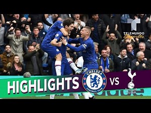 Chelsea vs. Tottenham: 2-1 Goals & Highlights | Premier League | Telemundo Deportes