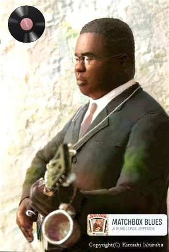 4.4K views · 235 reactions | Blind Lemon Jefferson Art by Kimiaki Ishizuka “Boy, you’ve got to play it right.” Attributed to Jefferson himself, this quote was recalled by Sam “Lightnin’” Hopkins, who, as an eight-year-old, tried to play along with Jefferson at a church picnic in 1920, reflecting Jefferson’s high standards for musical performance. #superbluestv #readers #books #artwork #cool | Super Blues | Facebook