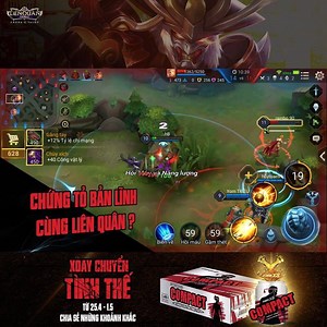 1.2M views · 19K reactions | [SỰ KIỆN HIGHLIGHT HAY, NHẬN NGAY NƯỚC TĂNG LỰC COMPACT] 100 thùng Nước tăng lực Compact đang chờ đón các Kiện tướng có những khoảnh khắc xuất thần trong game Liên Quân. Thông tin chi tiết xem tại: https://lienquan.garena.vn/tin-tuc/su-kien-uong-compact-thang-combat | Garena Liên Quân Mobile | Facebook