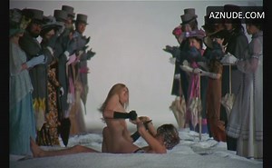 Katya Wyeth Breasts, Bush Scene in A Clockwork Orange