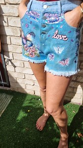 Shredded Decorated Denim Festival Wear! Handmade Denim With Rhinestones, Sparkling Glitter, and Sequins—perfect for Rave and Party Looks - Etsy Australia