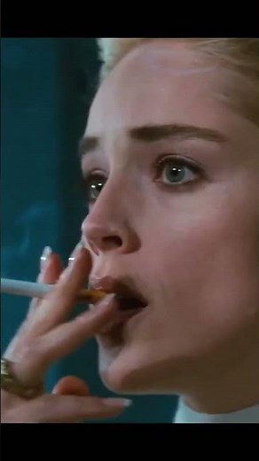 Sharon Stone in Basic Instinct 🔥 | Iconic Scene Collab