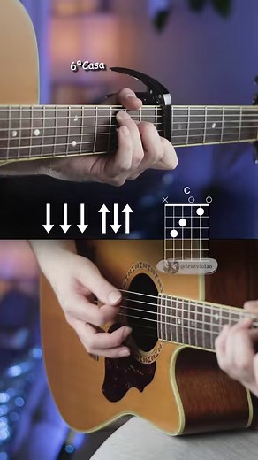 Coldplay - A Sky Full Of Stars #violao #guitarra #guitar | Leve Violão