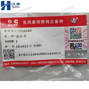 [Hot Item] Cummins 3968563 3973745 5259499 Rear Crankshaft Oil Seal for Engine ISB6.7 QSB6.7 Series