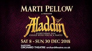 If you missed the news earlier, we have just announced Marti Pellow Official stars as Abanazar in this years spectacular pantomime, Aladdin! Check out the video here! Book now: https://bit.ly/2ugjNCH | The Orchard Theatre