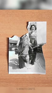 Restoring an old black and white photo using photoshop 📸 | 5-Minute Crafts Teens