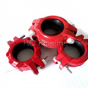 [Hot Item] UL/FM Fire Protection Pipe Couplings Ductile Iron Grooved Fittings