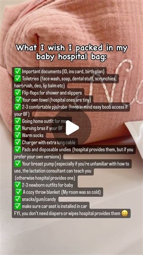 Nicole Martin, MD on Instagram: "Since baby girl came early, I wasn’t quite ready 若 I had my mom, Anthony and friends scrambling to bring me random items that I needed throughout my hospital stay. Hope this packing list of essentials for labor and delivery is helpful  drop any questions below ⬇️ #laboranddelivery #hospitalbag #babybag #momlife ife"