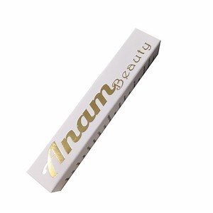 [Hot Item] Custom Cosmetics Lipstick Packaging Box Logo Gold Stamping Design