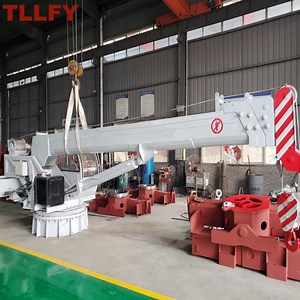 [Hot Item] 12 Ton Hydraulic Straight Arm Ship Deck Special Purpose Crane