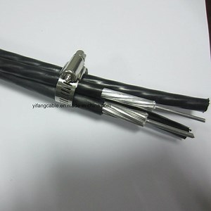 [Hot Item] Overhead Quadruplex Duplex Aluminum ABC Outdoor Cable Aerial Bundle Cable 3X70 54.6 2X16mm2