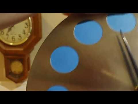 how to fix a loose hour hand on a wall clock!