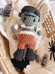 Frankenstein Crochet Pattern | Amigurumi Halloween Monster | Halloween Crochet Pattern | Frankie Stein Crochet Pattern - Etsy