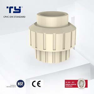 [Hot Item] Tianyan Water Supply CPVC Pressure Pipe Fittings DIN Standard Socket Union