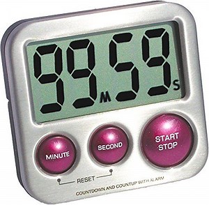 [Hot Item] Digital Mini Digital Alarm Clock Countdown Digital Kitchen Timer Shower Timer