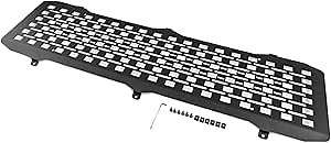 Yakima Overhaul Short Versatile Powder Coated Aluminum Molle Side Panel with Universal Grid and Slot Pattern for Overhaul HD, Silver