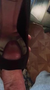 Fucking peep toe heels loaned from MrMessyshoes